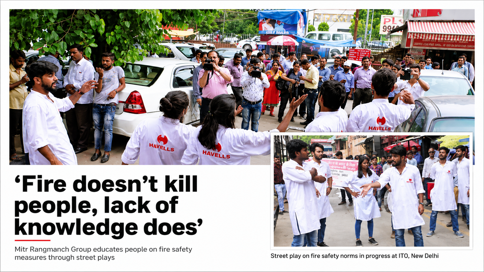Fire Safety Campaign for Havells India Limited